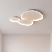 Armure White Ceiling Light With Remote Dimmer