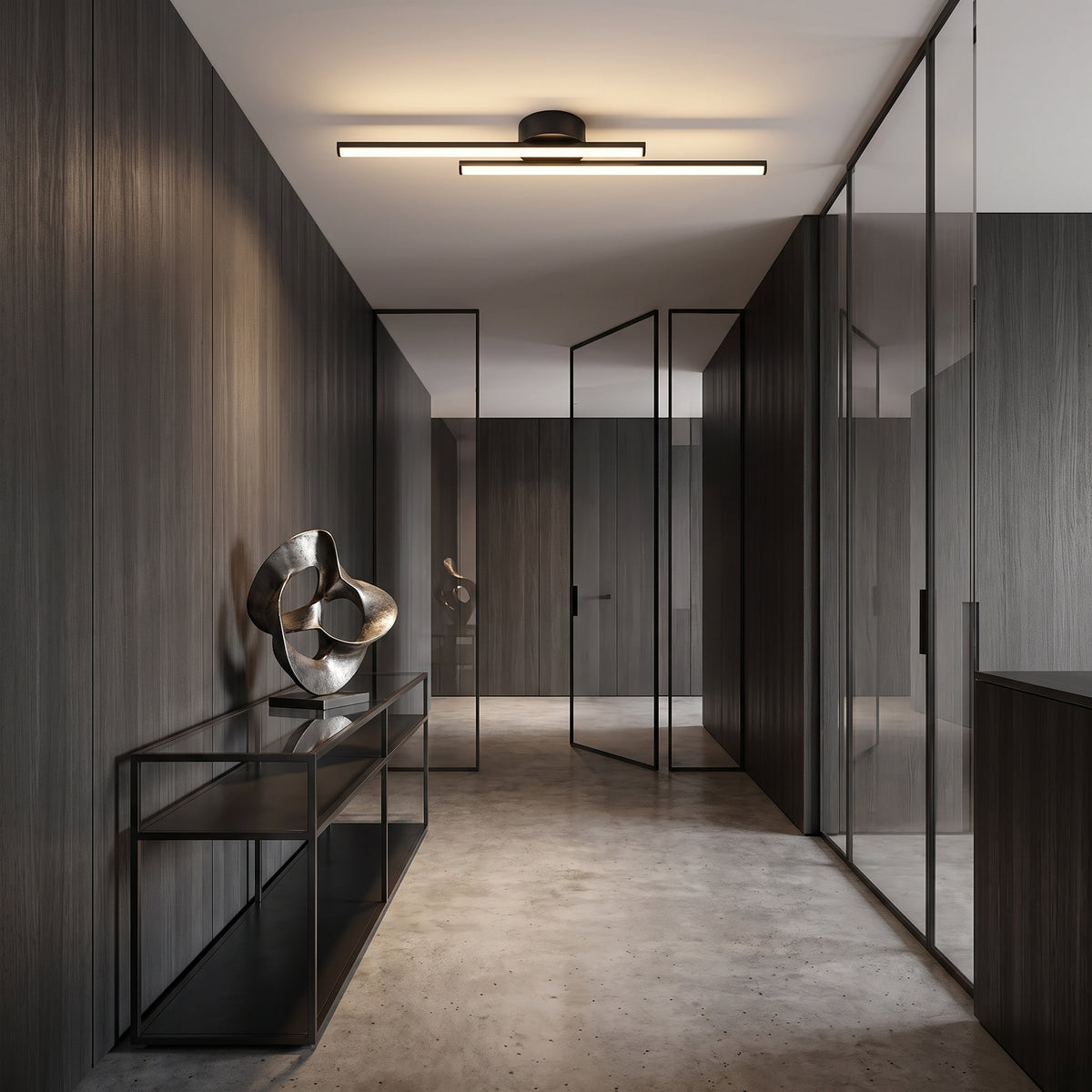 Aisle Ceiling Light With Remote Dimmer