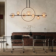 Estola Glass Kitchen Table Pendant Light