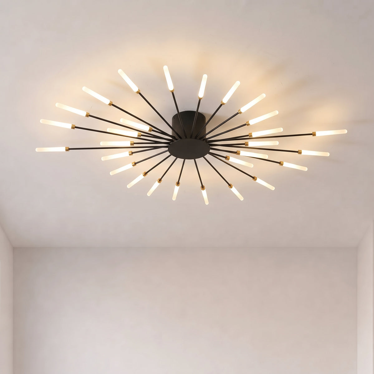 Firework Ceiling Light With Remote Dimmer