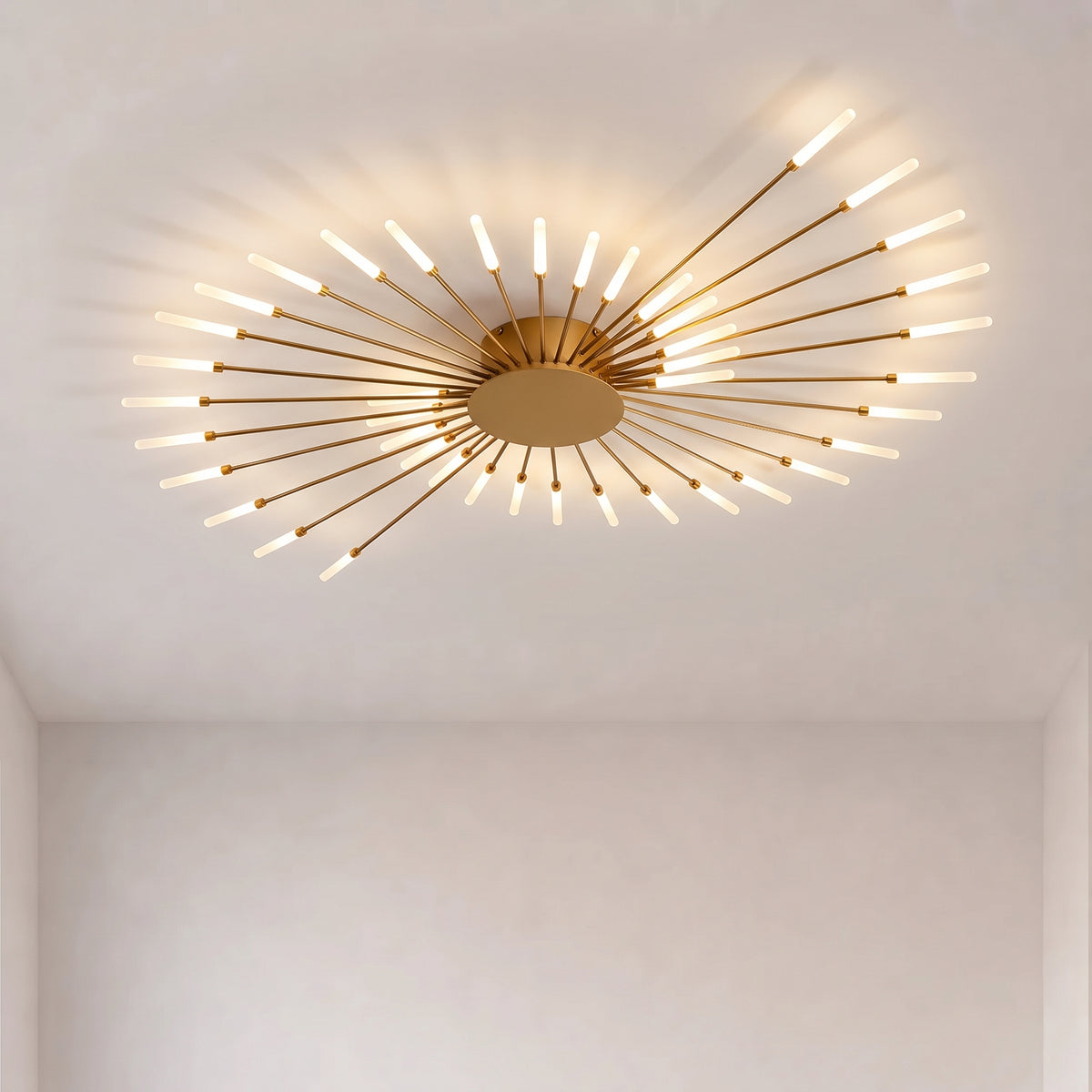 Firework Ceiling Light With Remote Dimmer