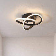 Harure Black Ceiling Light With Remote Dimmer