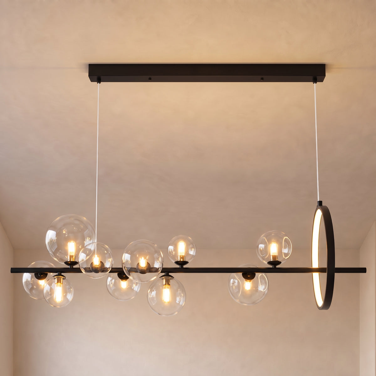 Nordic Blown Glass Pendant Light
