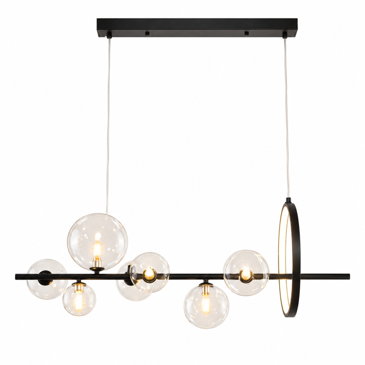 Nordic Blown Glass Pendant Light