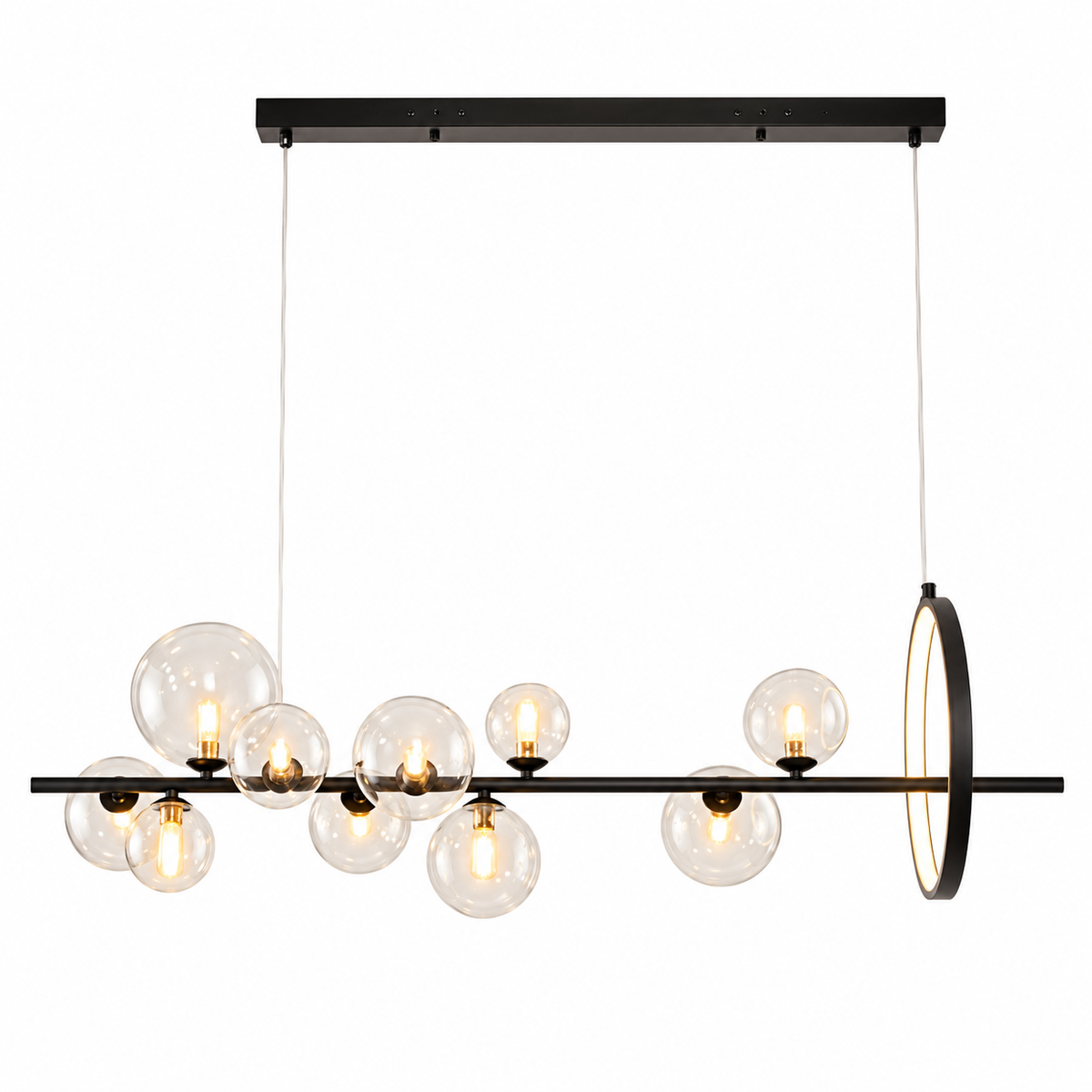 Nordic Blown Glass Pendant Light