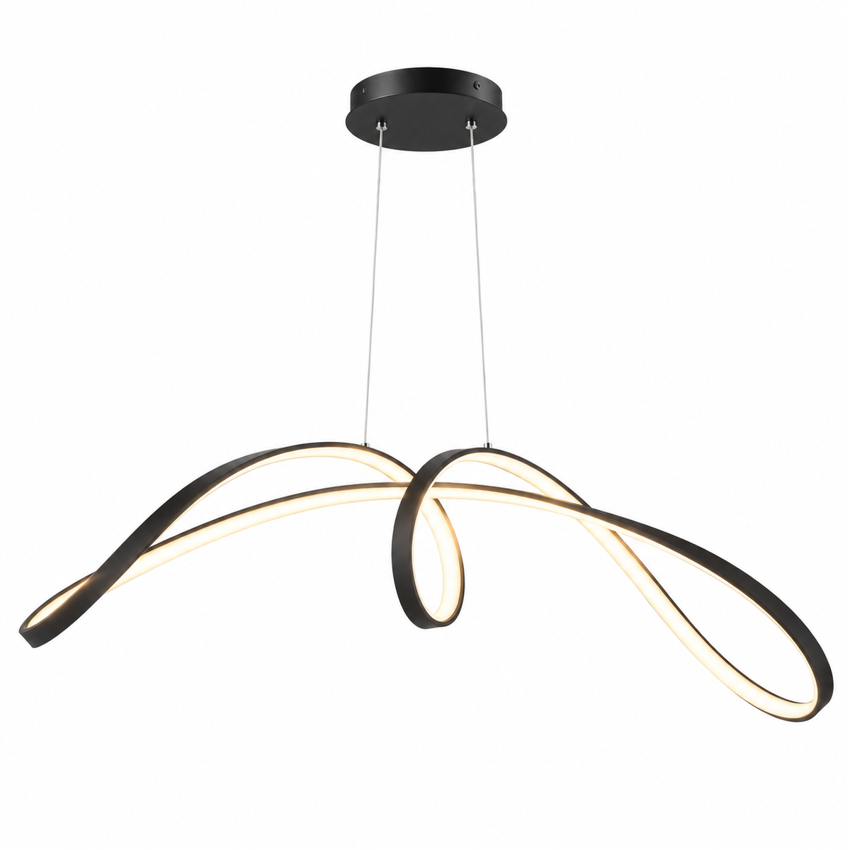 Spiral Kitchen Table Pendant Light