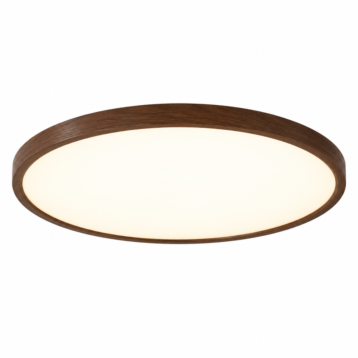 Walnut Ceiling Light With Remote Dimmer