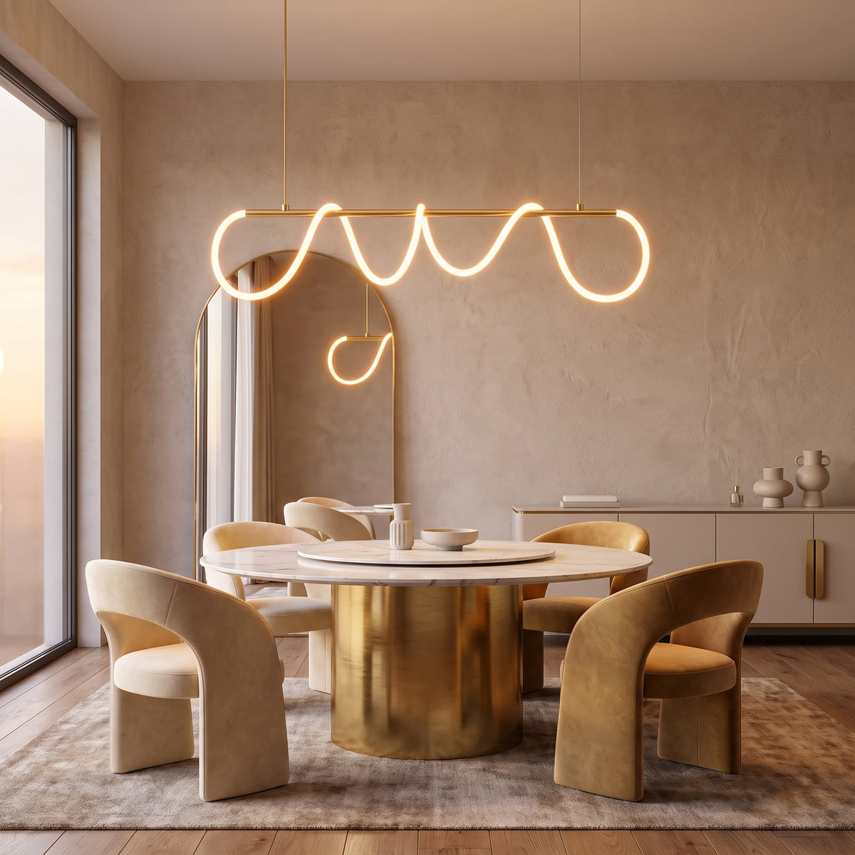 Wire Hature Pendant Light