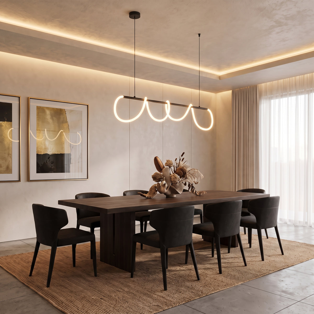 Wire Hature Pendant Light