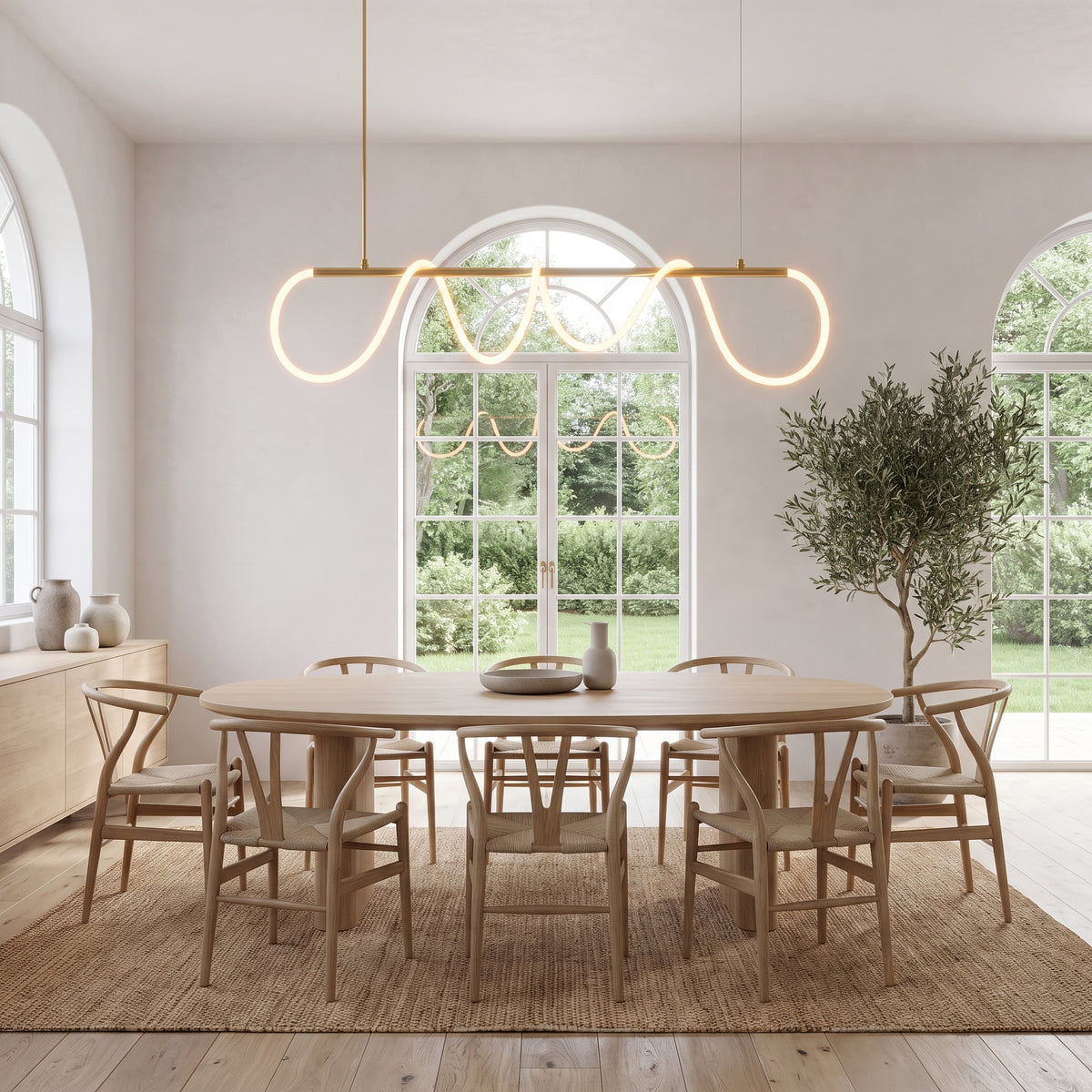 Wire Hature Pendant Light